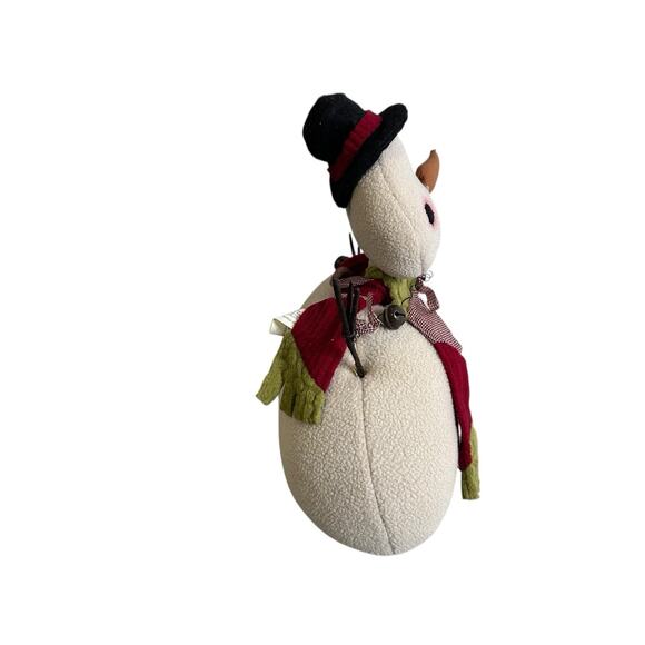Henton International Standing Plush Snowman Christmas Holiday - Picture 5 of 10